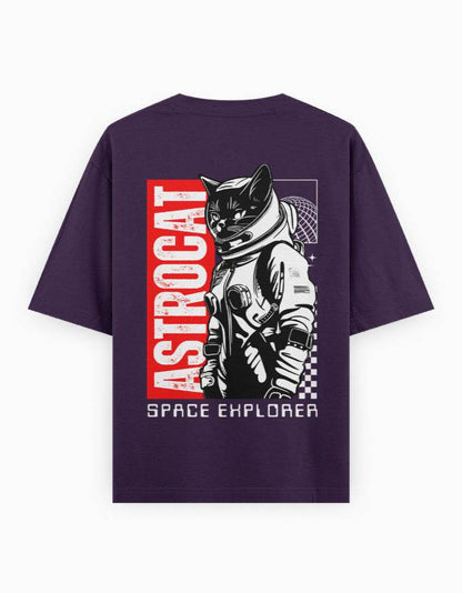 Astrocat Oversized T Shirt– Heavyweight Street Classic - Ascendury