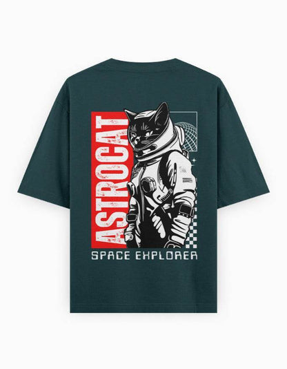 Astrocat Oversized T Shirt– Heavyweight Street Classic - Ascendury