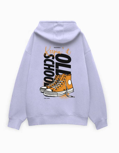 Old School Men Hoodies: Oversized Comfort - Ascendury