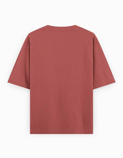 Oversized Cotton T-Shirt – Timeless Ember - Ascendury