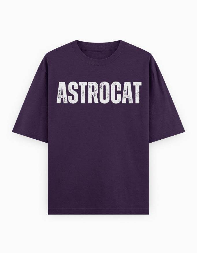 Astrocat Oversized T Shirt– Heavyweight Street Classic - Ascendury