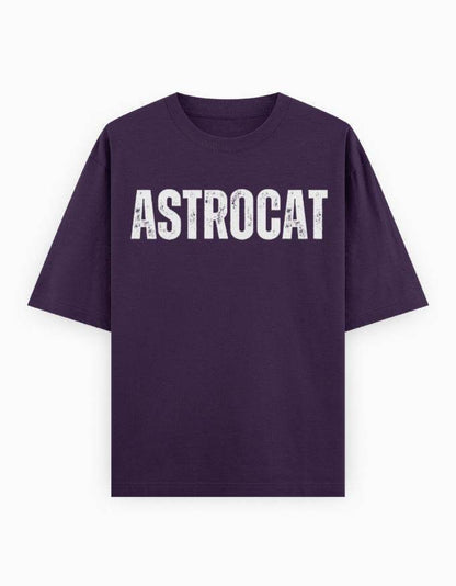 Astrocat Oversized T Shirt– Heavyweight Street Classic - Ascendury