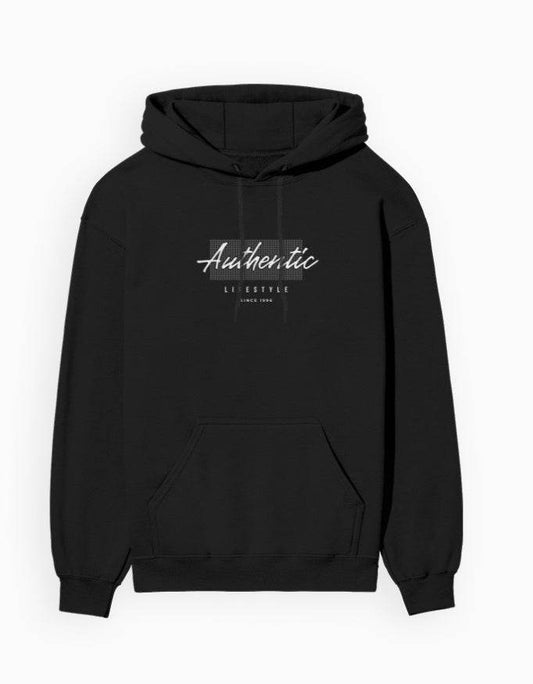 Authentic Black Hoodie – Made for the Real Ones - Ascendury