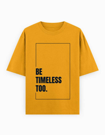 Oversized Cotton T-Shirt – Timeless Ember - Ascendury