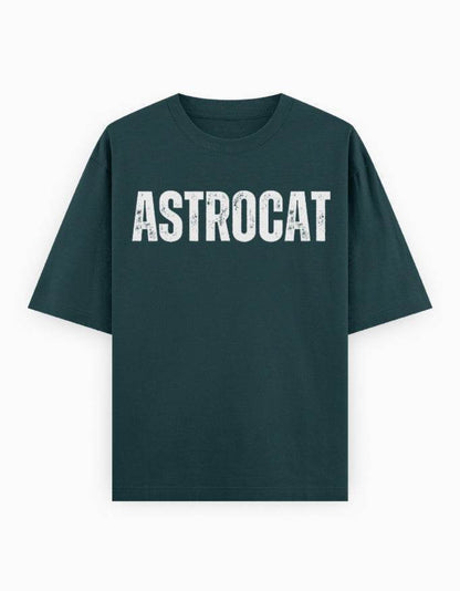 Astrocat Oversized T Shirt– Heavyweight Street Classic - Ascendury