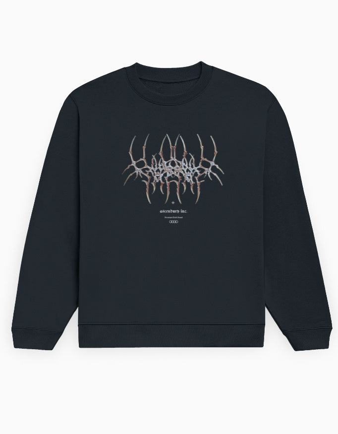 Ascendury Metallic Void Sweatshirt - Ascendury