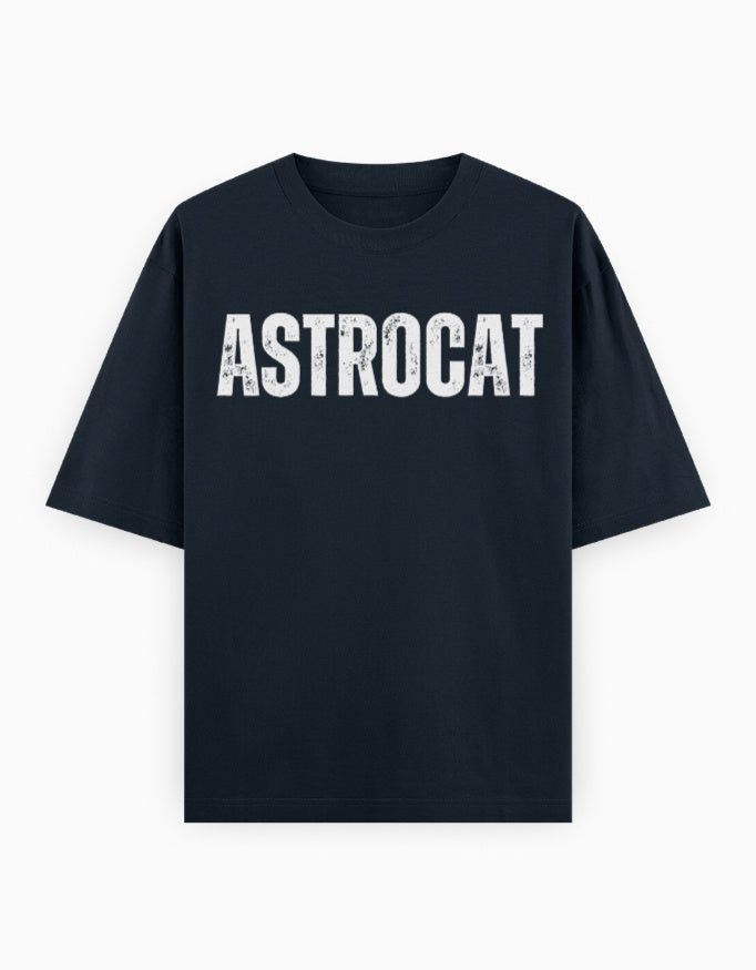 Astrocat Oversized T Shirt– Heavyweight Street Classic - Ascendury