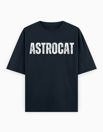 Astrocat Oversized T Shirt– Heavyweight Street Classic - Ascendury