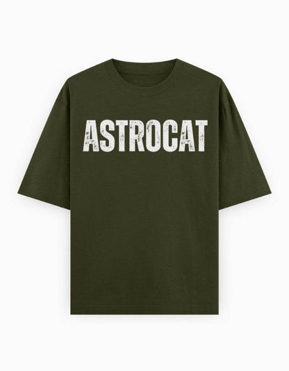 Astrocat Oversized T Shirt– Heavyweight Street Classic - Ascendury