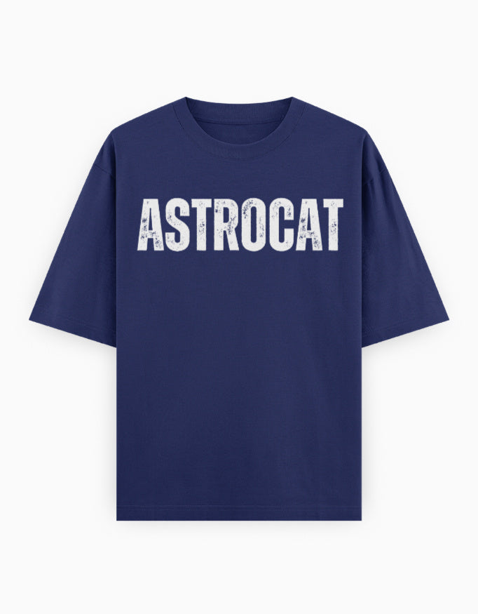 Astrocat Oversized T Shirt– Heavyweight Street Classic - Ascendury