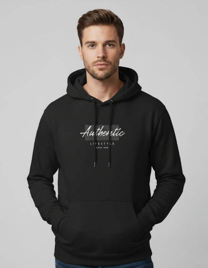 Authentic Black Hoodie – Made for the Real Ones - Ascendury