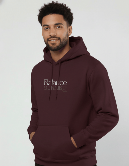 The Balance Hoodie for Men — crafted heavy, worn easy