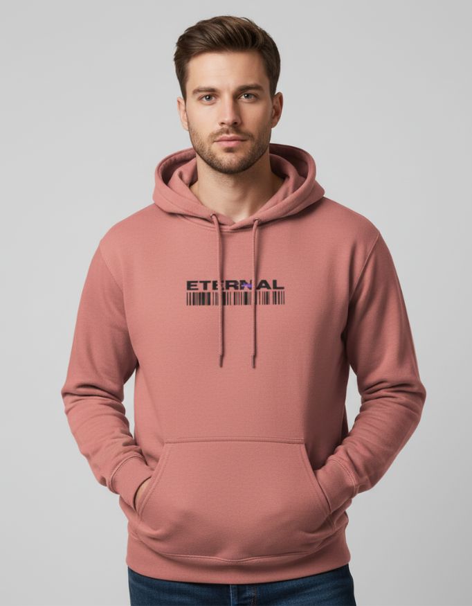 ETERNAL Cotton Fleece Hoodie Light Contrast Series