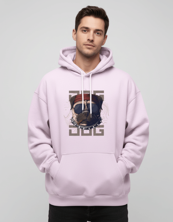 Pug Drip Oversized Hoodie — Street-ready. Pug-approved.