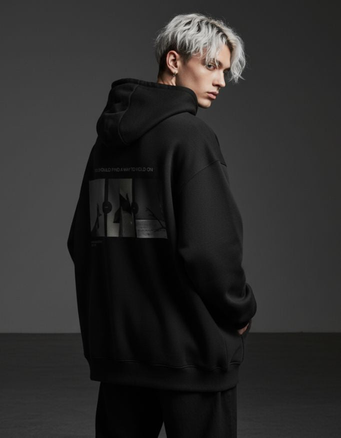 Oversize Manifesto Drop Hoodie