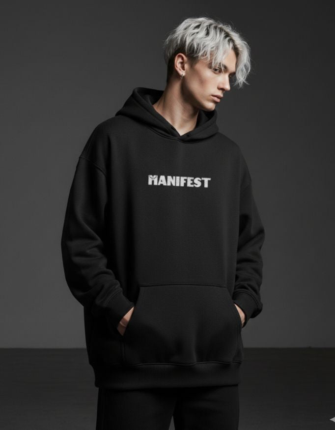 Oversize Manifesto Drop Hoodie