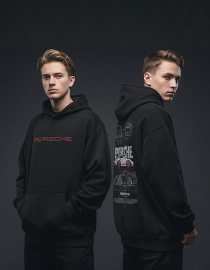Oversize Porsche Streetmachine Hoodie