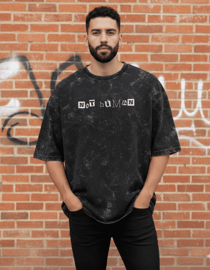 Oversized Acid Wash Tee: Stylish Must-Have