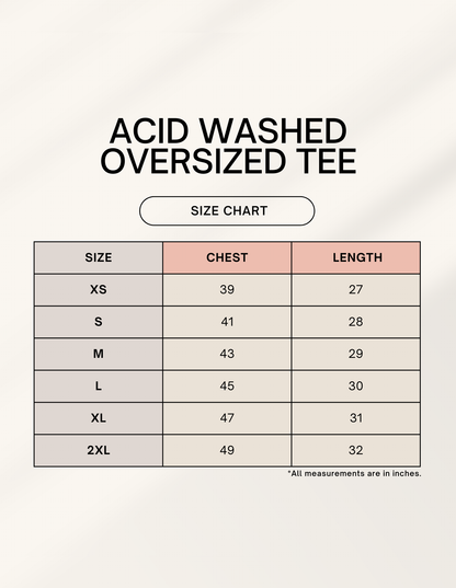 Limited Edition Acid Wash T-Shirt: Fashion Game Changer