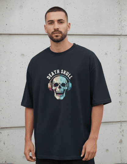 Skull Syndicate Oversized Tee - Defy the Ordinary