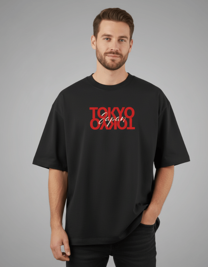 The Shibuya Pulse – Oversized Heavy T-Shirt