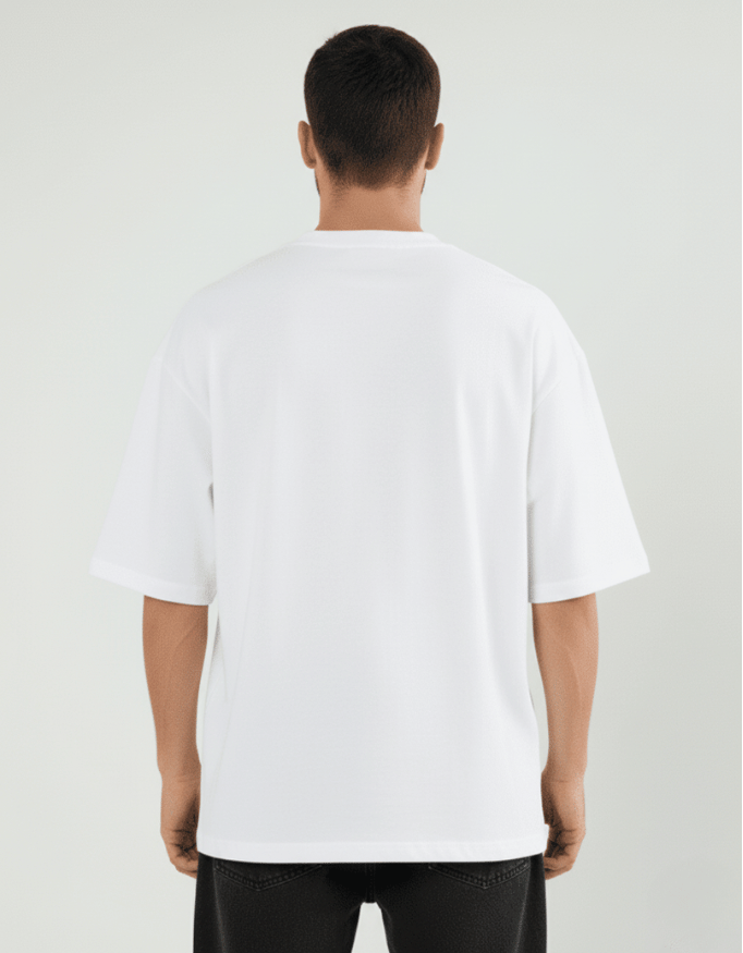 The Gentleman Terry Oversized Tee — Effortlessly Refined